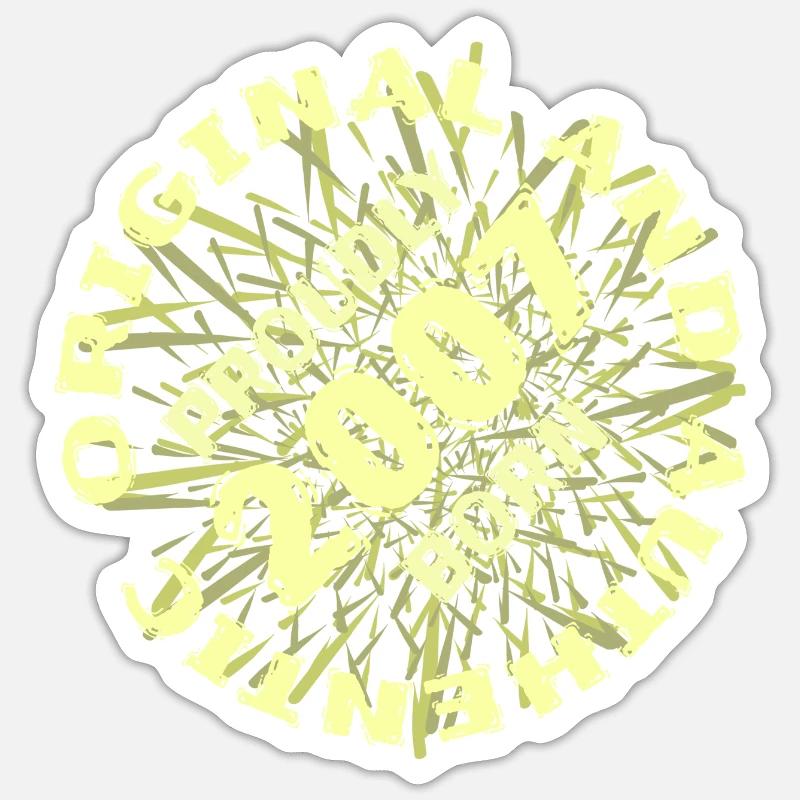 Originale 2007 Sticker taille S (10 x 10 cm)