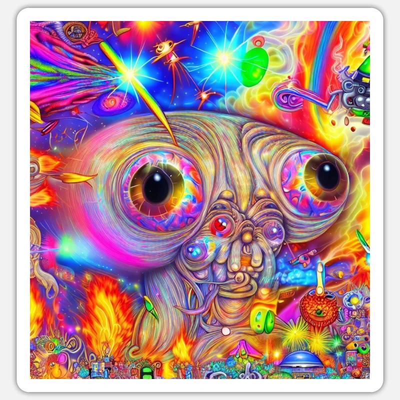 Sticker taille S (10 x 10 cm) - 