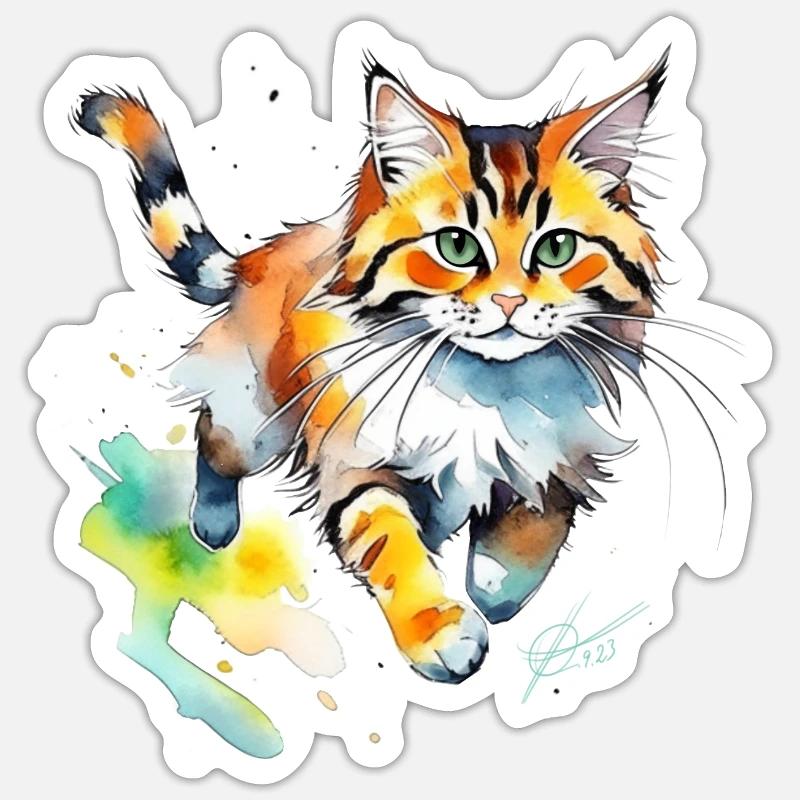 Sticker taille S (10 x 10 cm) - 