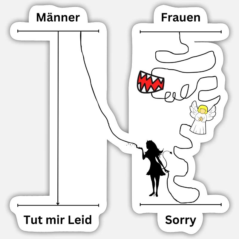 Sticker Größe S (10 x 10 cm) - 