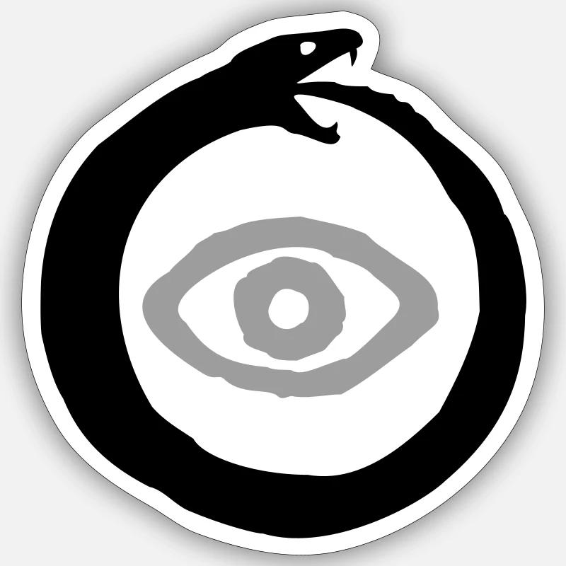 Ouroboros Sticker size S (10 x 10 cm)