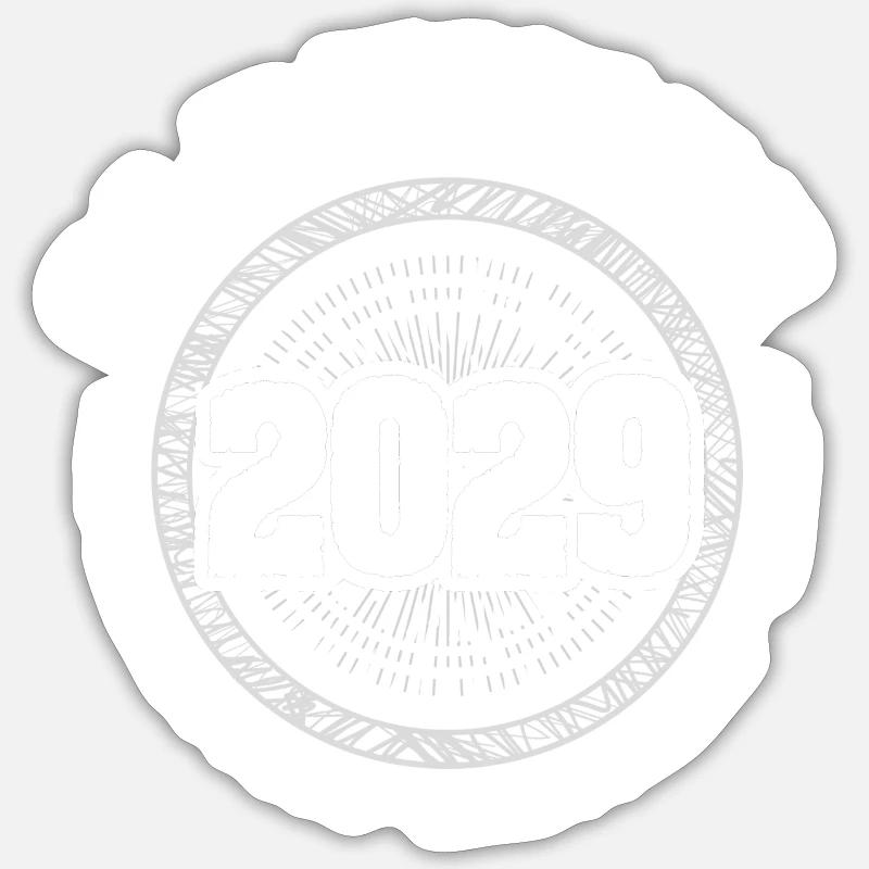 2029 Sticker taille S (10 x 10 cm)