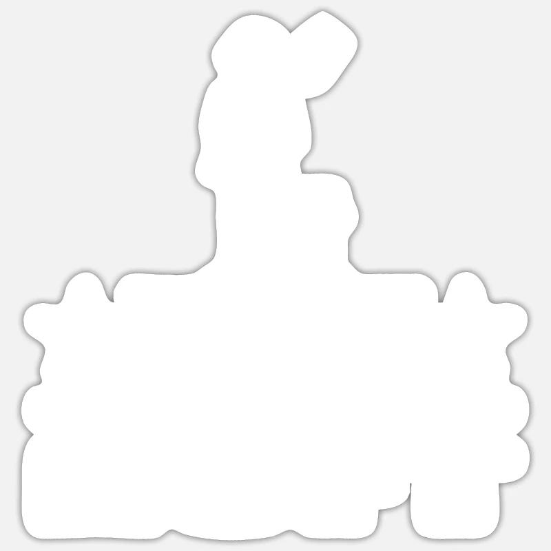 Sticker Größe S (10 x 10 cm) - 