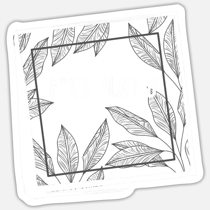 persévérance résilience dévouement engagement Cadeau Sticker taille S (10 x 10 cm)