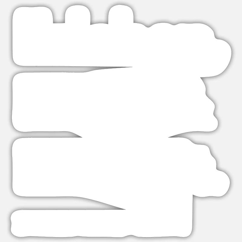 Sticker Größe S (10 x 10 cm) -