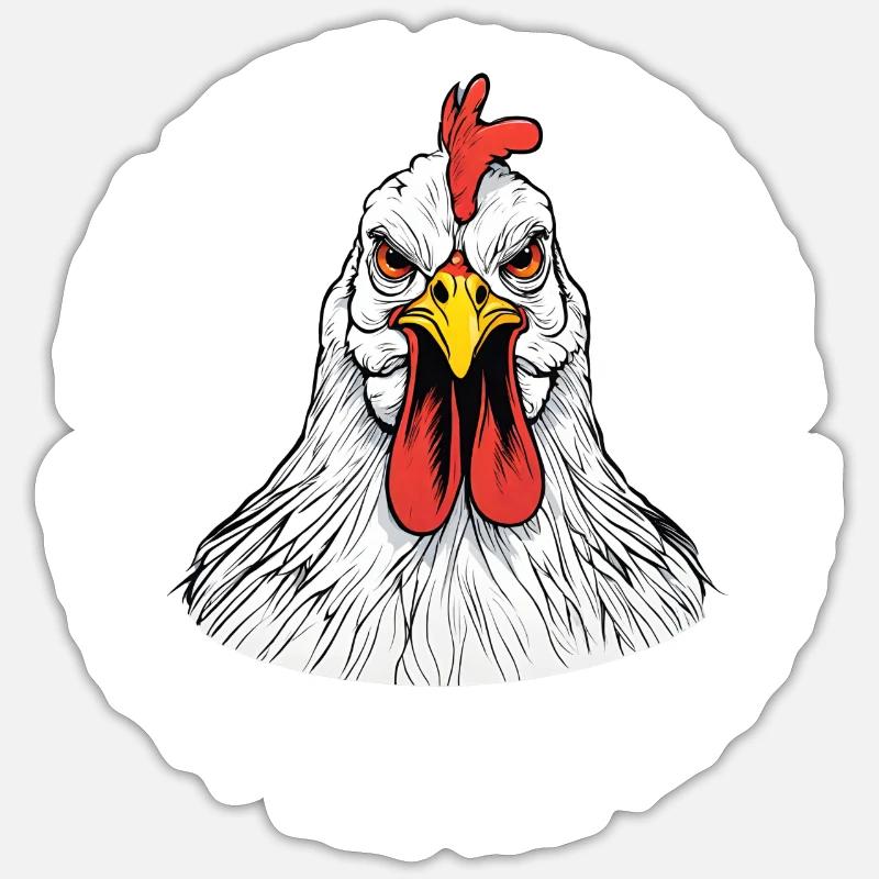 Bitte nicht ansprechen! Ich bin wirklich so... Sticker Größe S (10 x 10 cm)