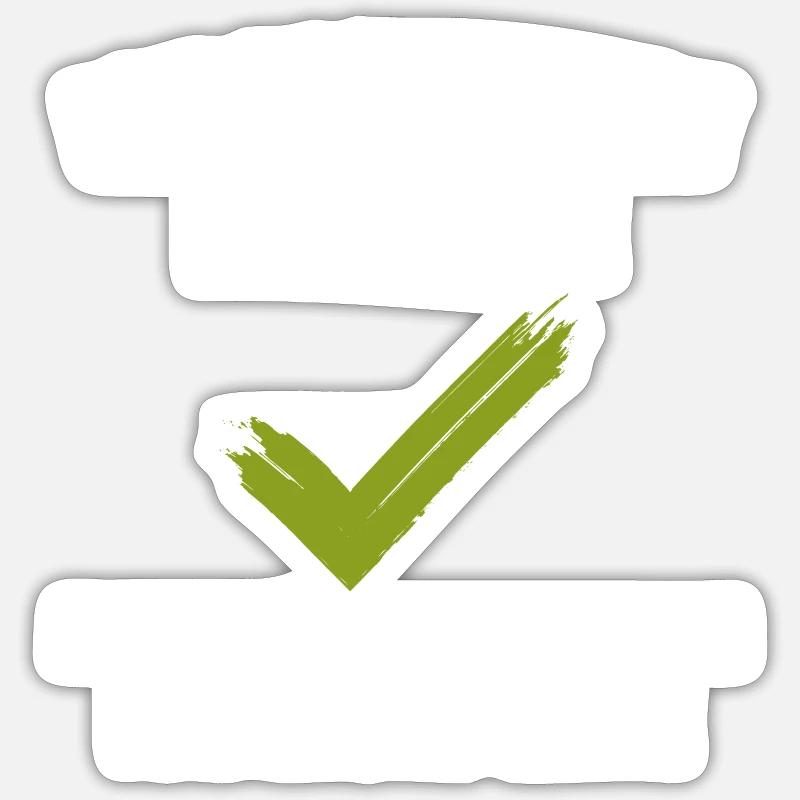 Ich Diskutiere Nicht Sticker Größe S (10 x 10 cm)