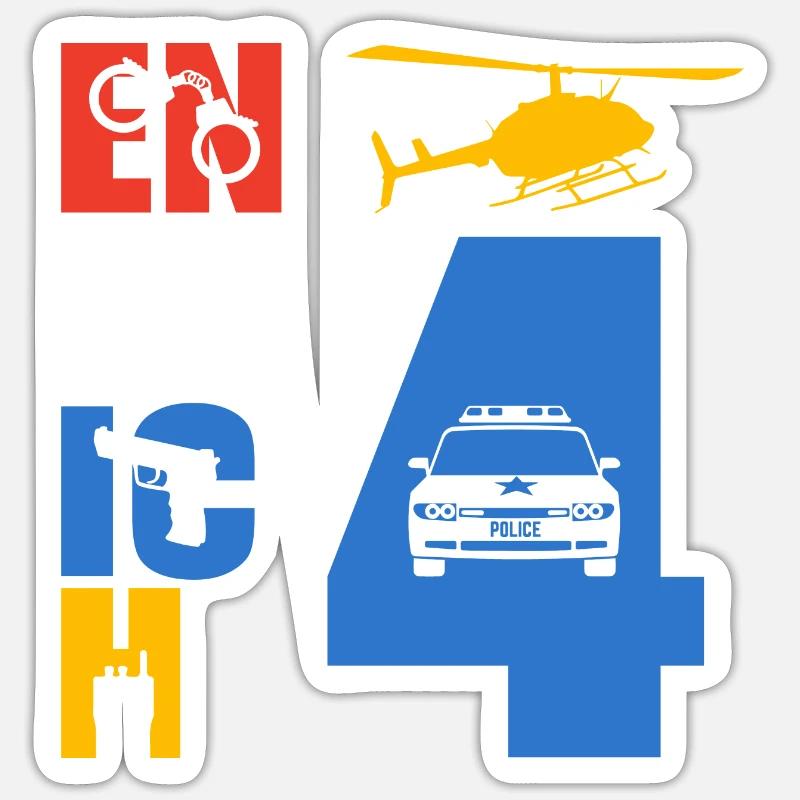 Sticker Größe S (10 x 10 cm) - 