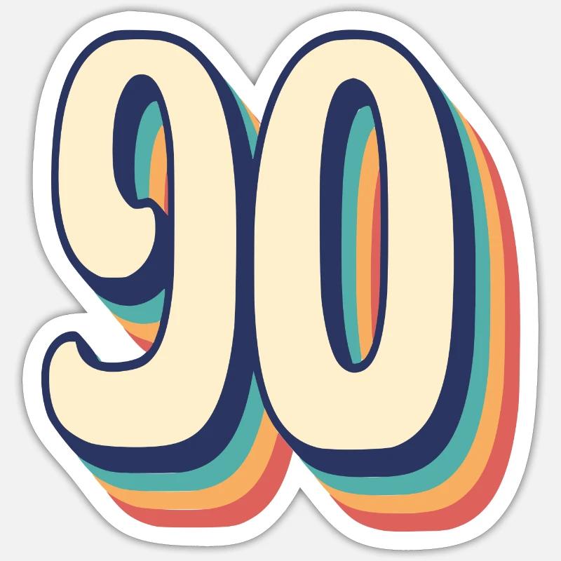 Sticker størrelse S (10 x 10 cm) - 