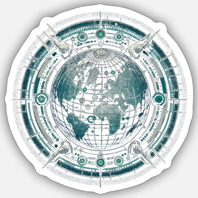Sticker taille S (10 x 10 cm) -
