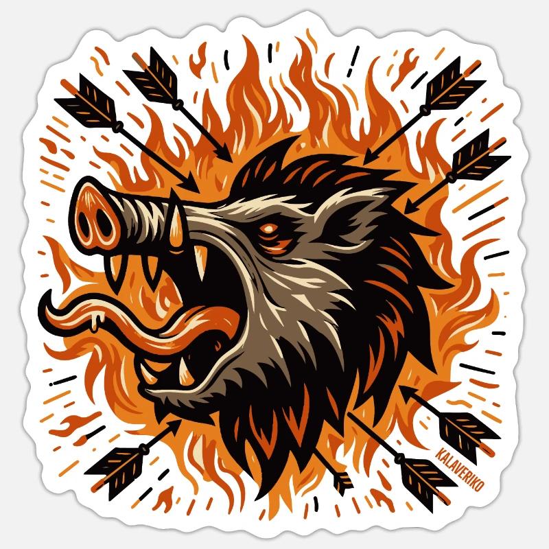 Sticker Größe S (10 x 10 cm) - 