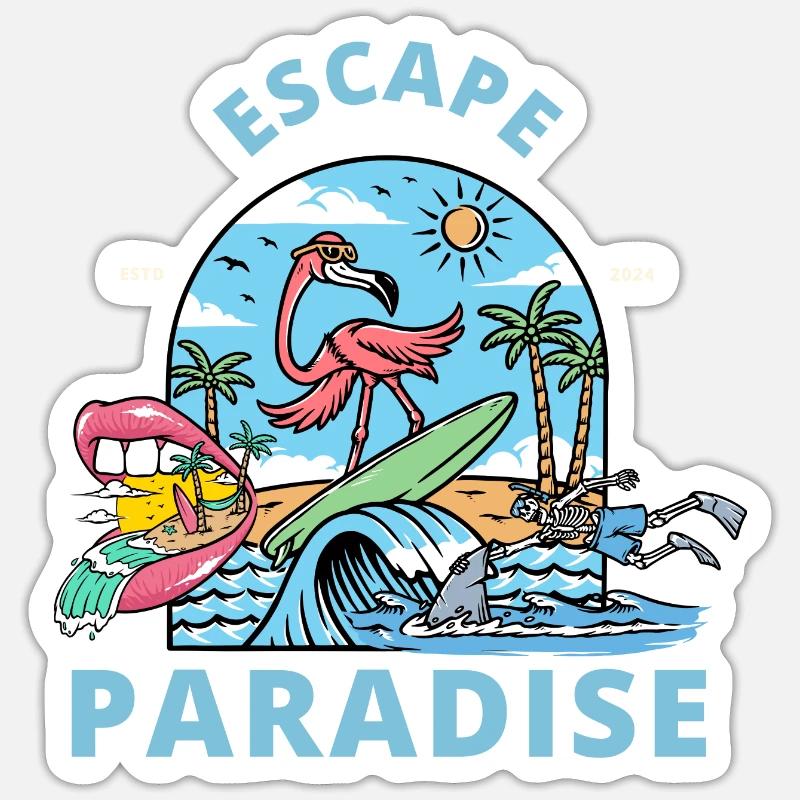 Sticker taille S (10 x 10 cm) - 