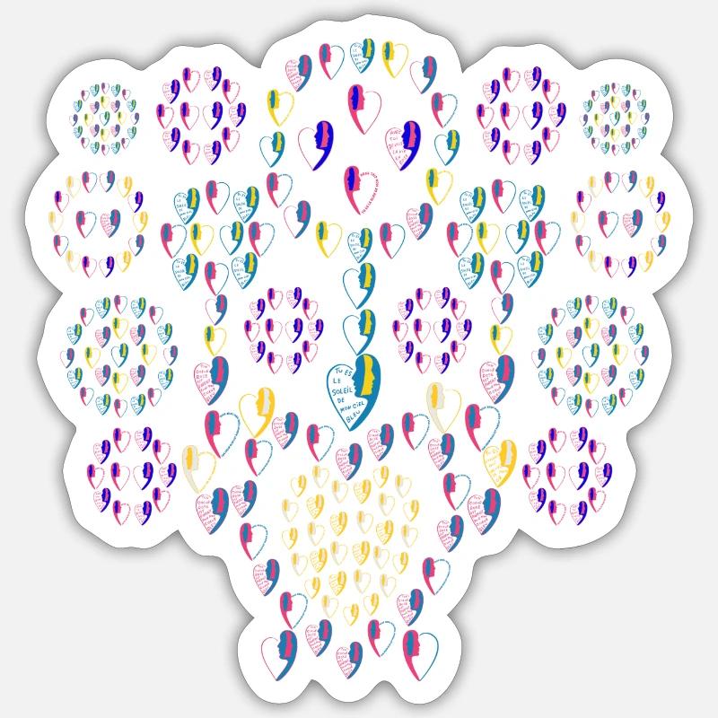 Sticker taille S (10 x 10 cm) - 