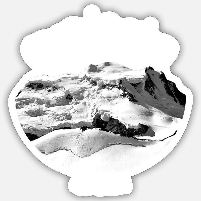 Grand Combin Sticker taille S (10 x 10 cm)