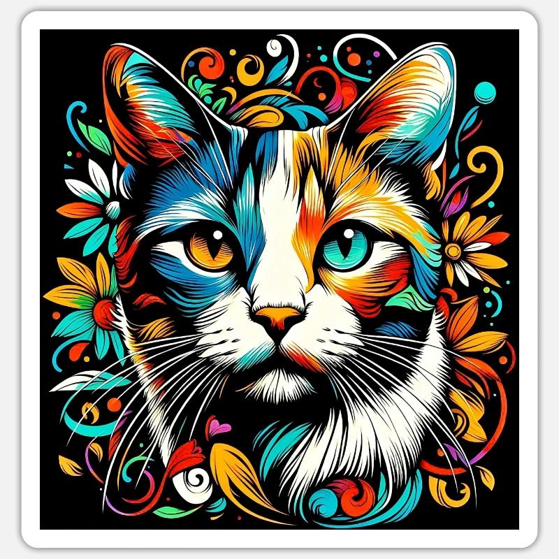 Sticker taille S (10 x 10 cm) - 