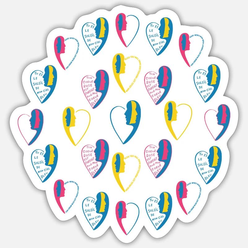 Sticker taille S (10 x 10 cm) - 