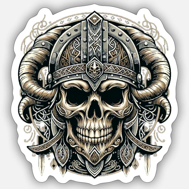 Verschleierte Ahnen Sticker Größe S (10 x 10 cm)