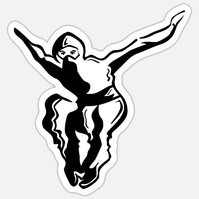 Sticker taille S (10 x 10 cm) - 