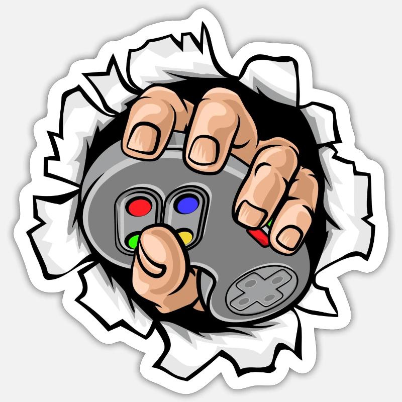 Sticker Größe S (10 x 10 cm) - 