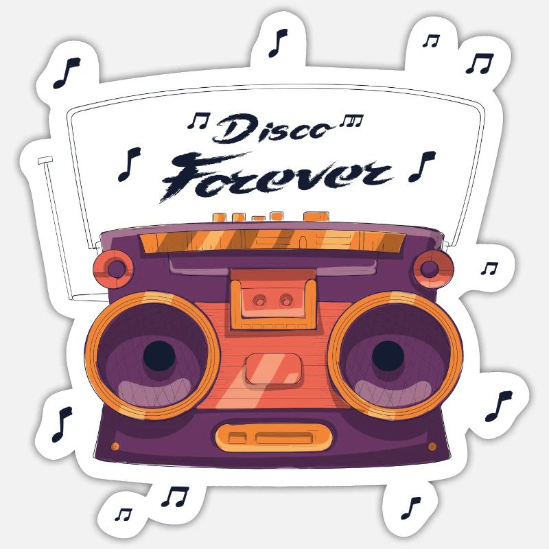 Sticker taille S (10 x 10 cm) - 