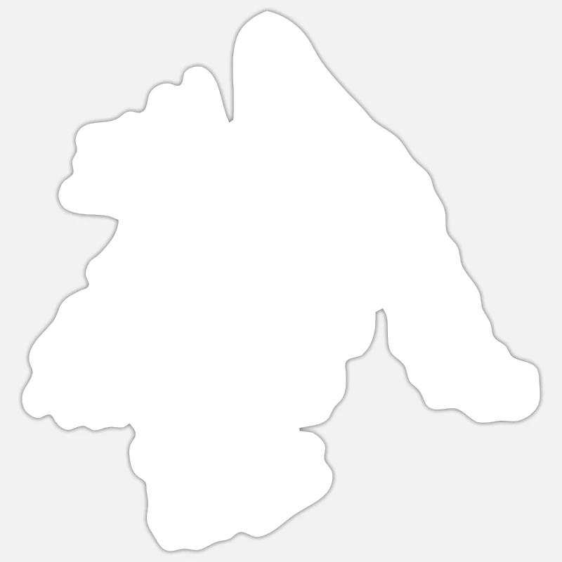 Chat, Motif De Chat Sticker taille S (10 x 10 cm)