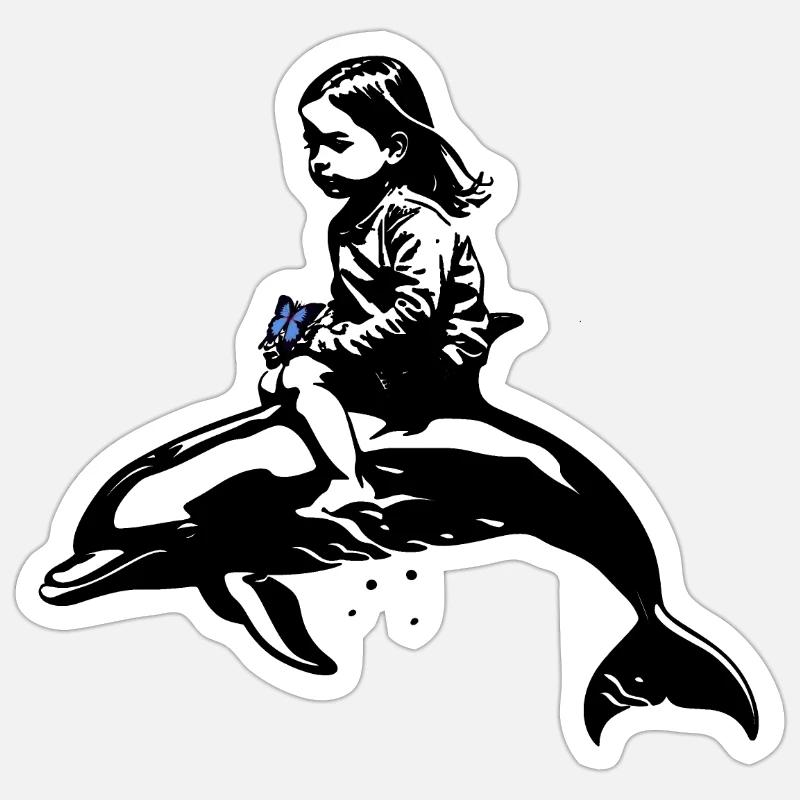Sticker Größe S (10 x 10 cm) - 