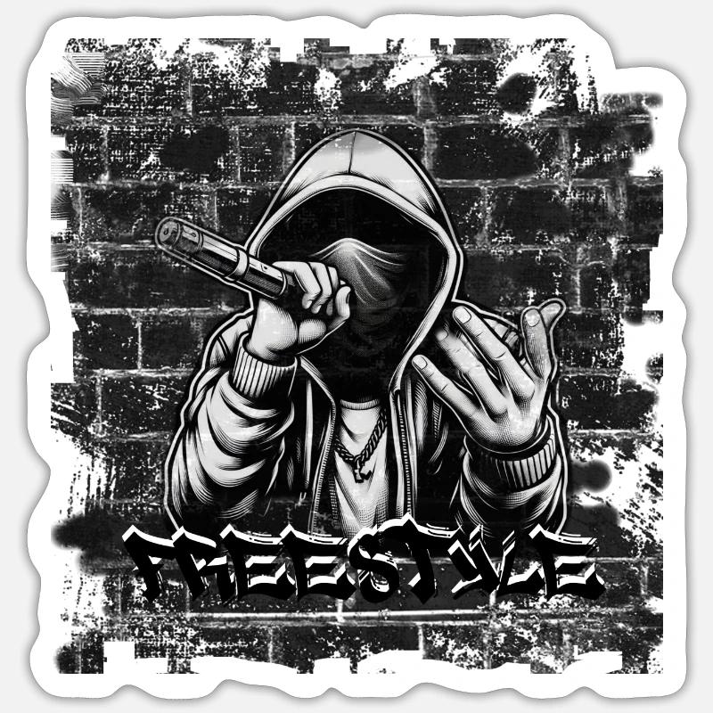 Sticker Größe S (10 x 10 cm) - 