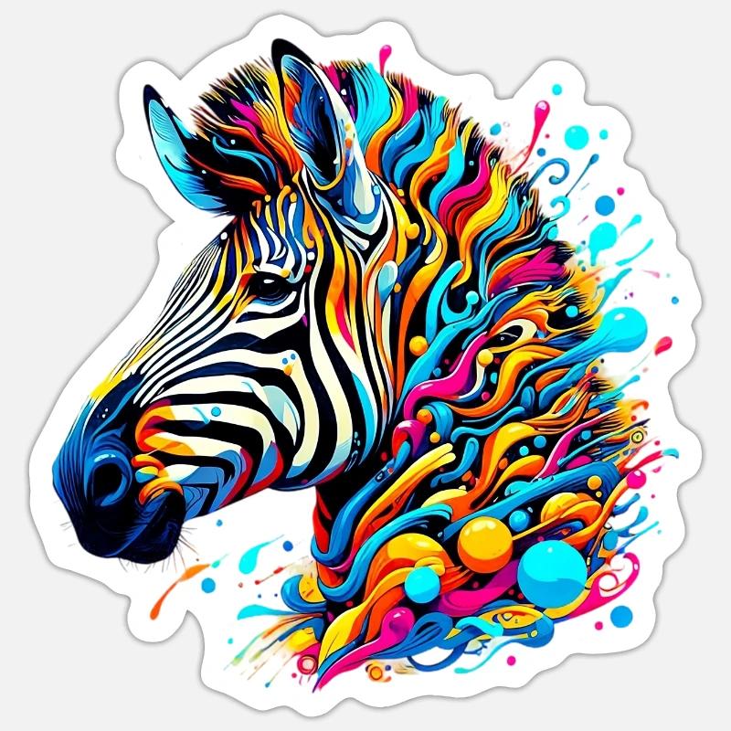 Sticker taille S (10 x 10 cm) - 