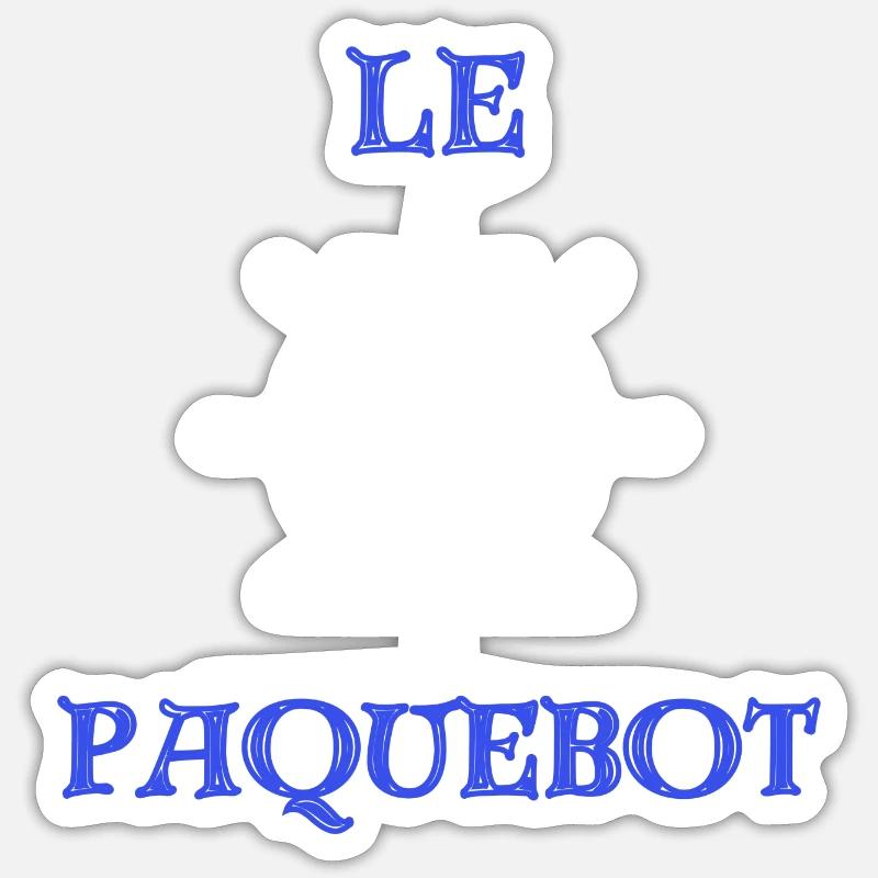 The Liner - Sticker size S (10 x 10 cm) - white matte