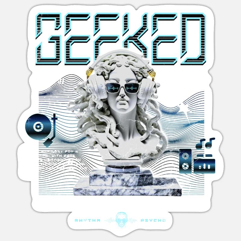 Sticker Größe S (10 x 10 cm) - 