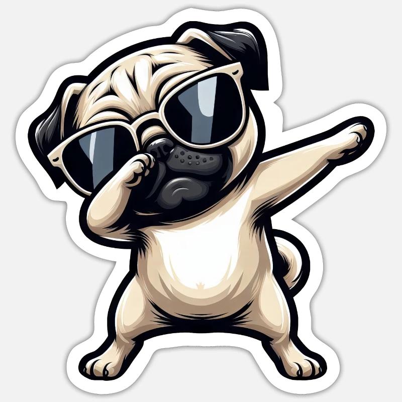Sticker Größe S (10 x 10 cm) - 