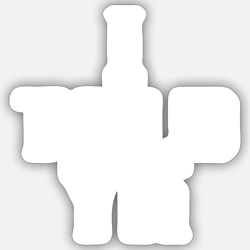 Sticker taille S (10 x 10 cm) - 