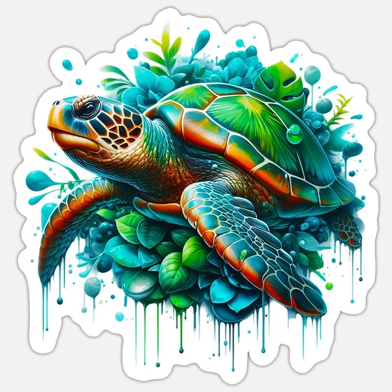Sticker Größe S (10 x 10 cm) - 