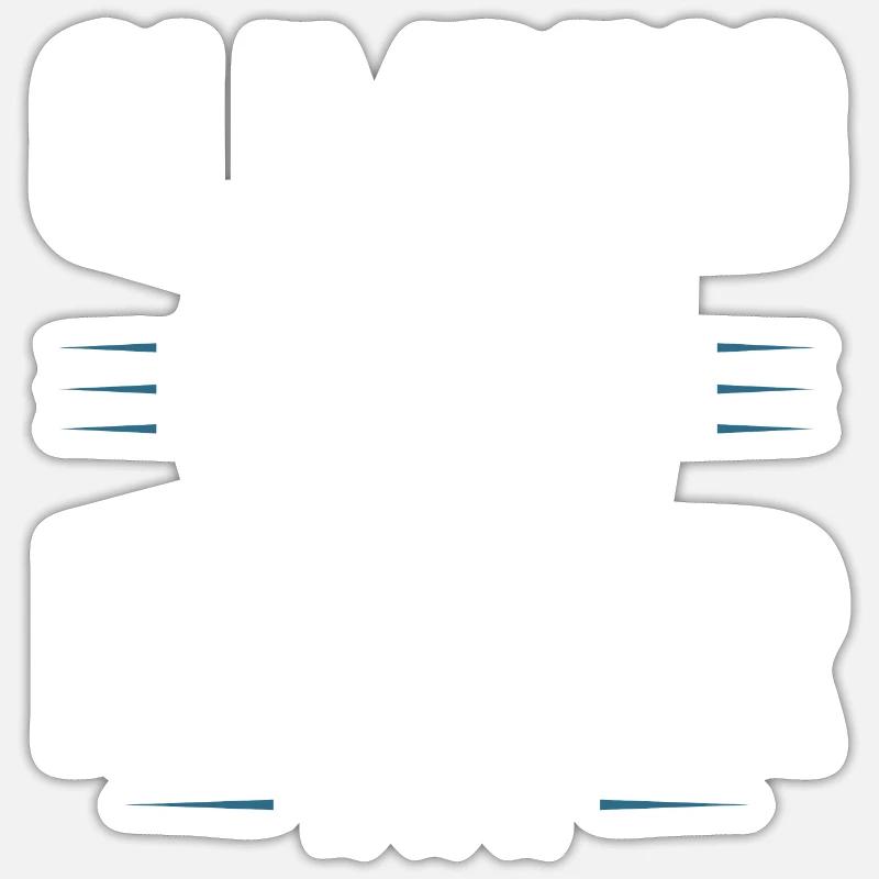 Climbing Crew - Sticker size S (10 x 10 cm) - white matte