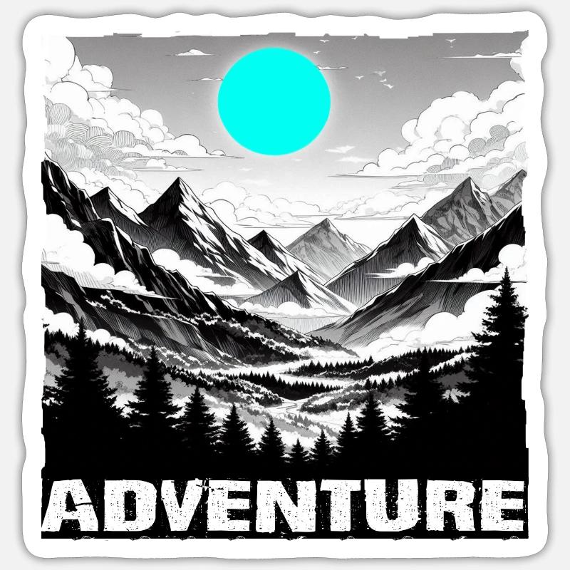 Sticker taille S (10 x 10 cm) - 