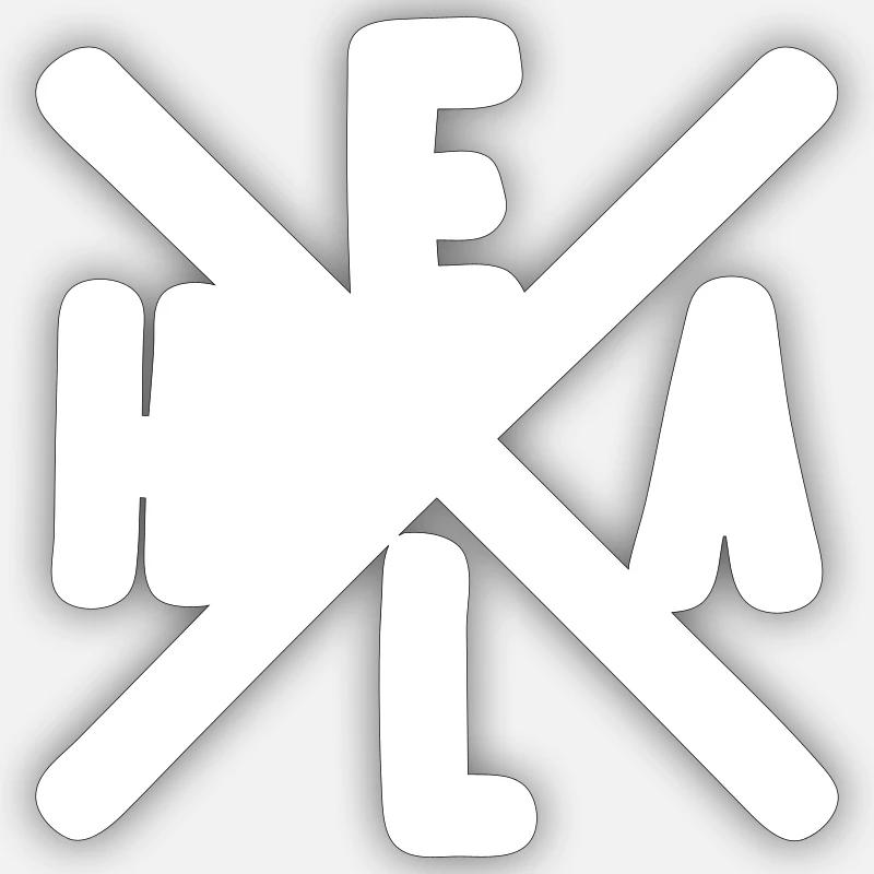 Sticker size S (10 x 10 cm) - 