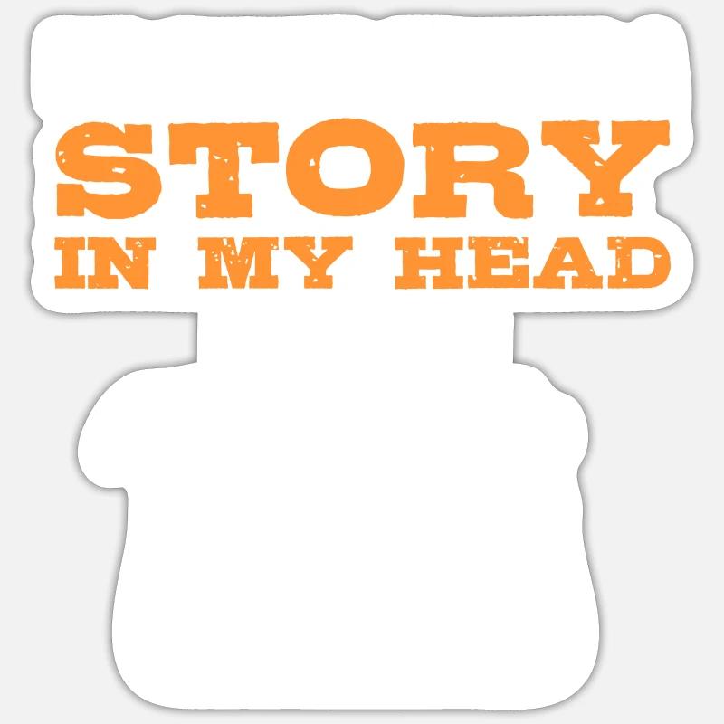 Author Sticker size S (10 x 10 cm)