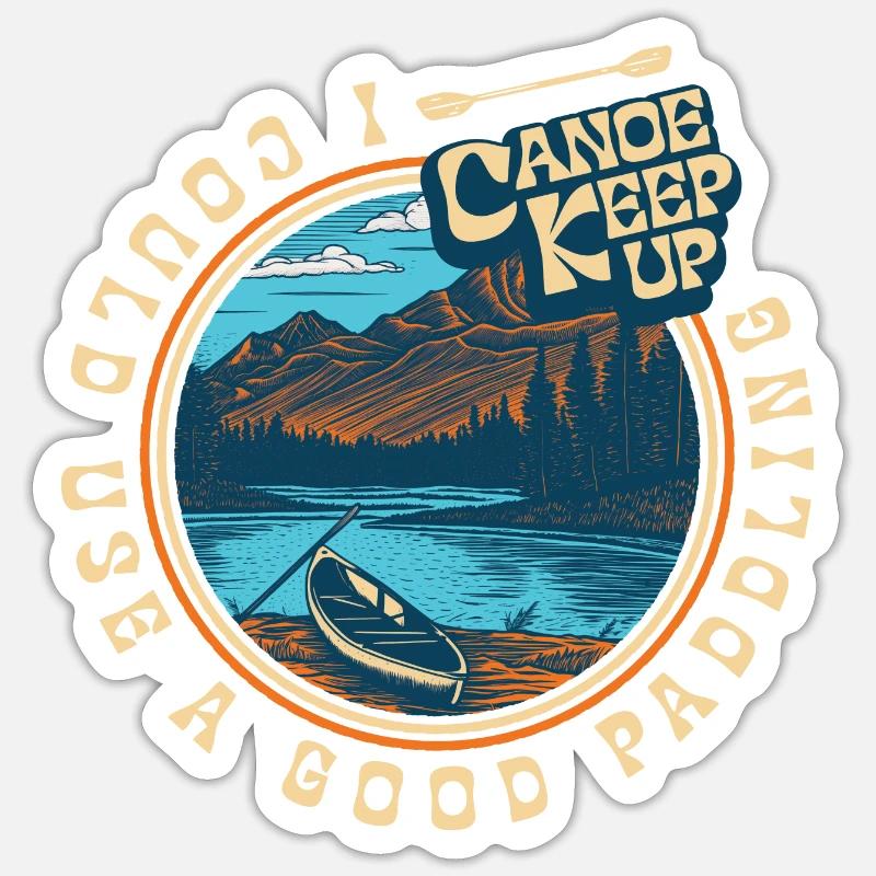 I could use a good paddling Sticker size S (10 x 10 cm)