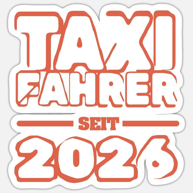 2026 2026 - Sticker taille S (10 x 10 cm) - blanc mat