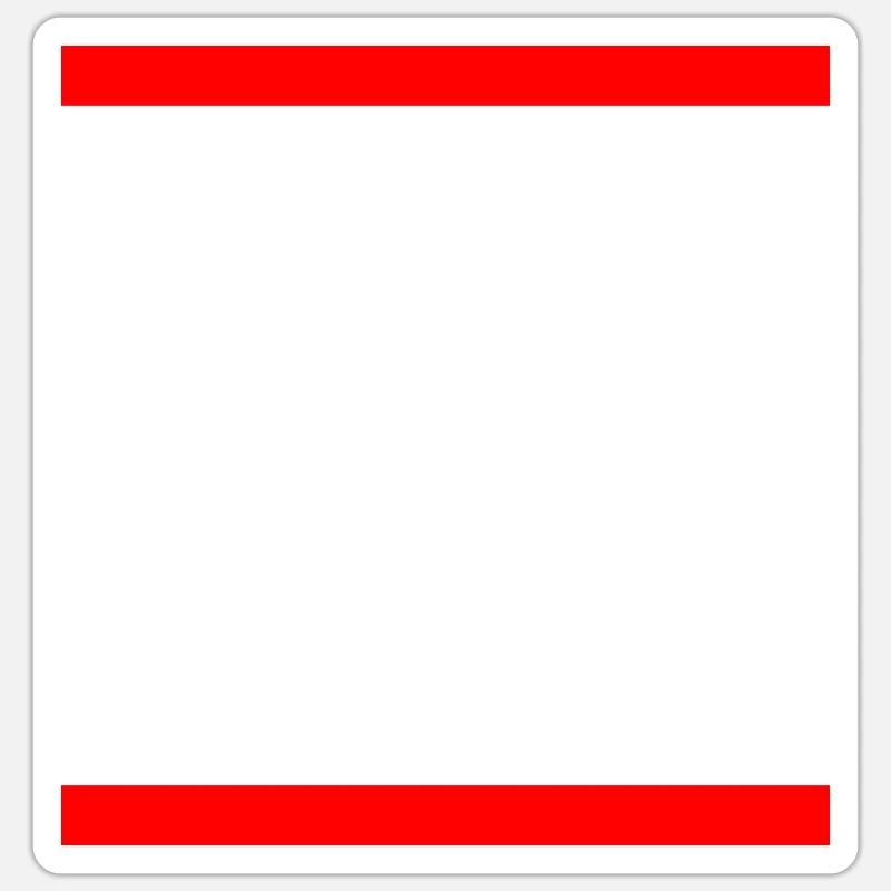 Sticker taille S (10 x 10 cm) - 