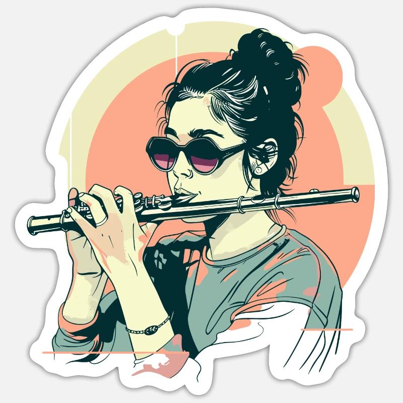 Sticker Größe S (10 x 10 cm) - 