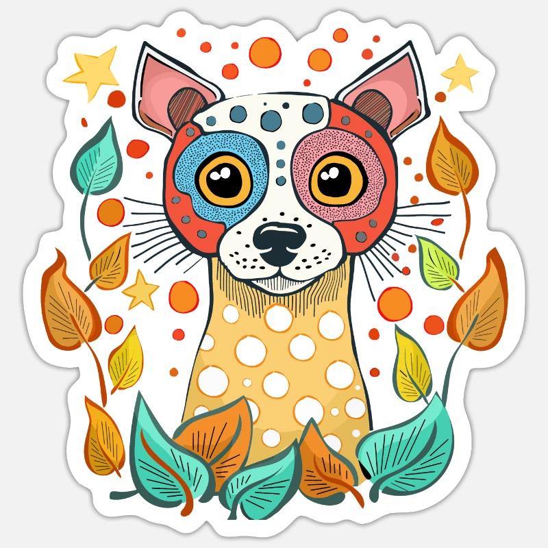 Sticker taille S (10 x 10 cm) - 