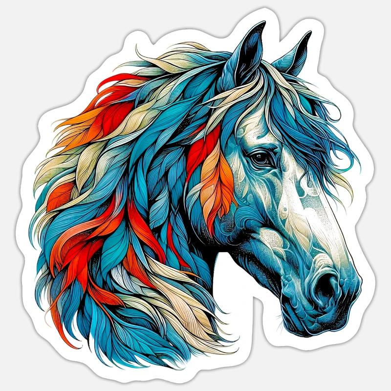 Sticker Größe S (10 x 10 cm) - 