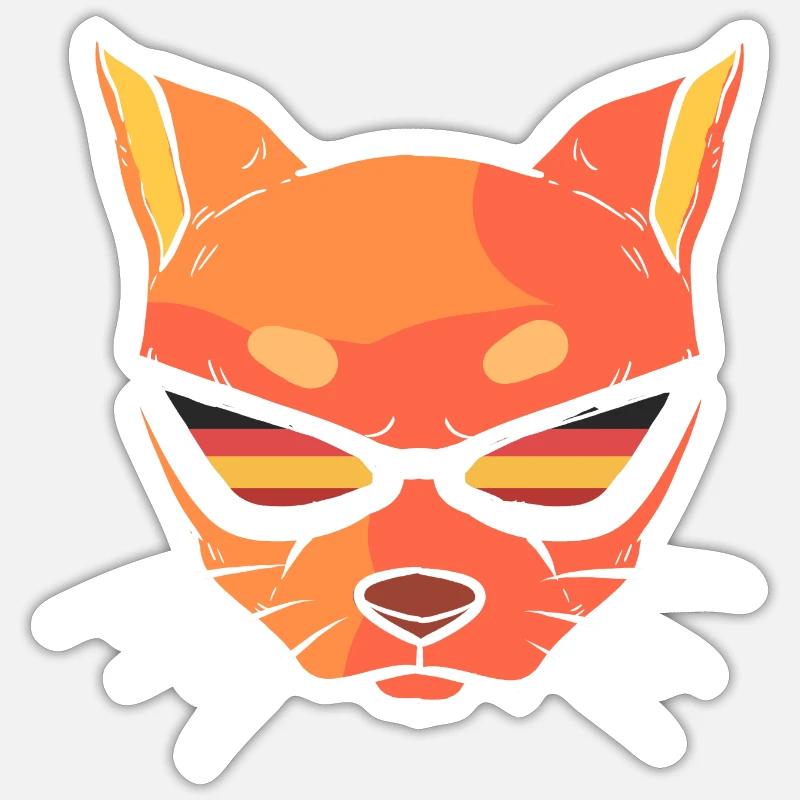 Sticker Größe S (10 x 10 cm) - 