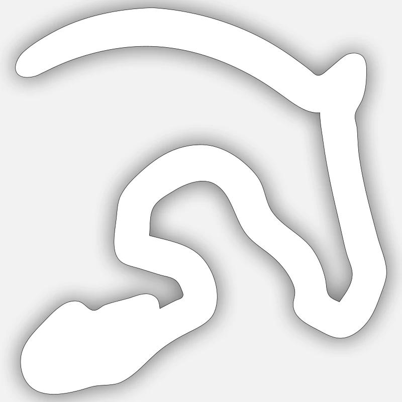 Springpferd Sticker Größe S (10 x 10 cm)