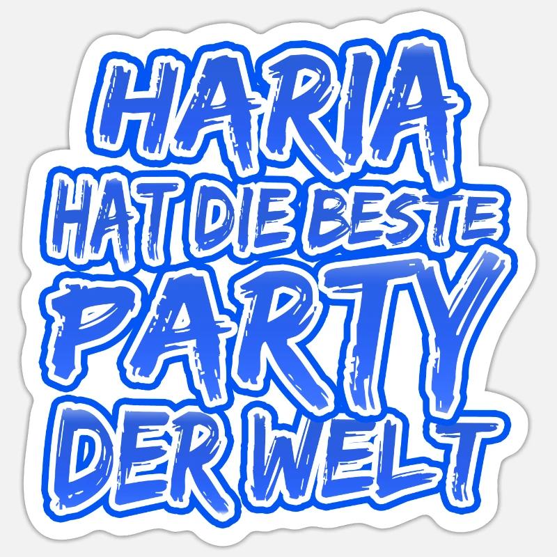 Gift for Haria Sticker size S (10 x 10 cm)