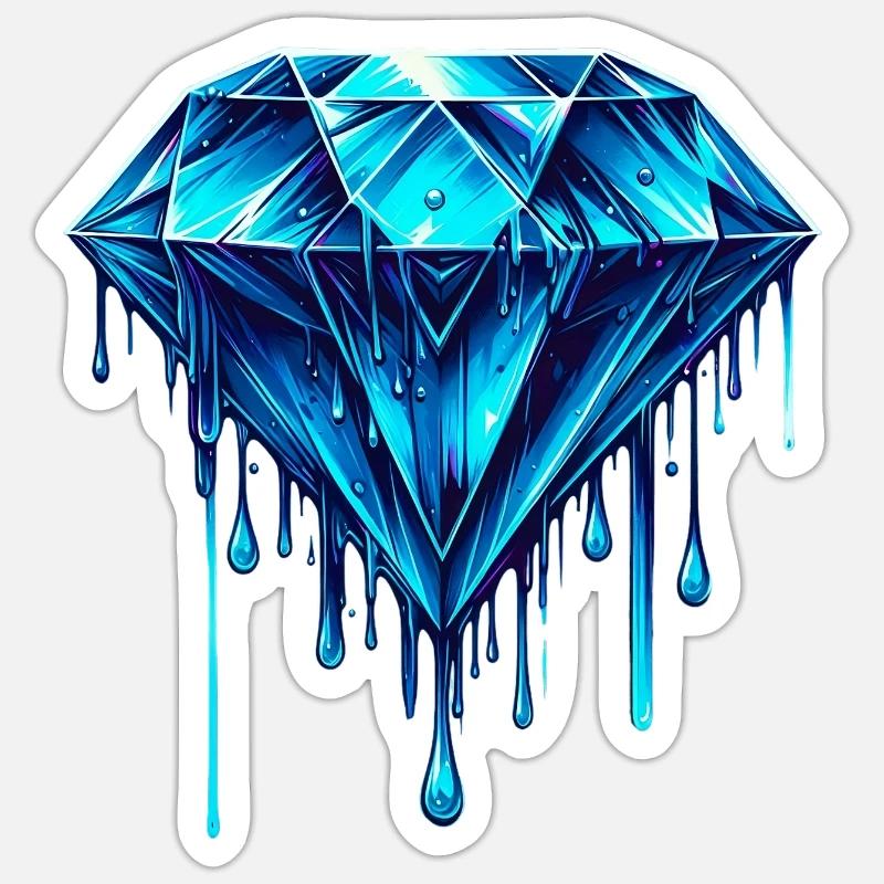 Diamond Sticker size S (10 x 10 cm)