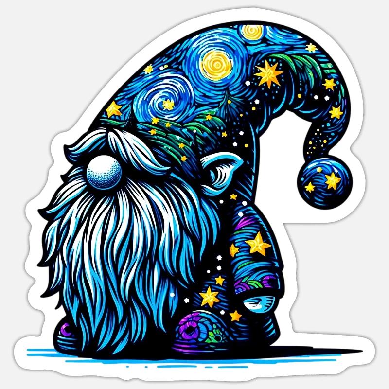 Gnom Sticker Größe S (10 x 10 cm)