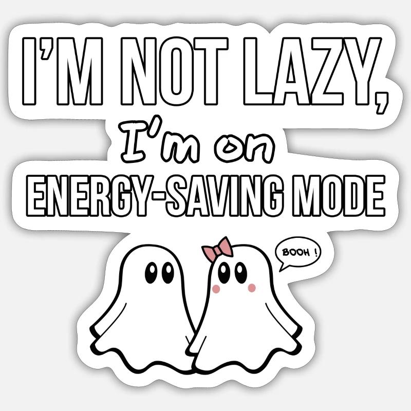 GHOST QUOTES 08 Sticker size S (10 x 10 cm)