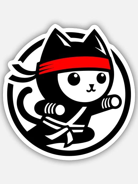  - Sticker taille S (10 x 10 cm) - blanc mat
